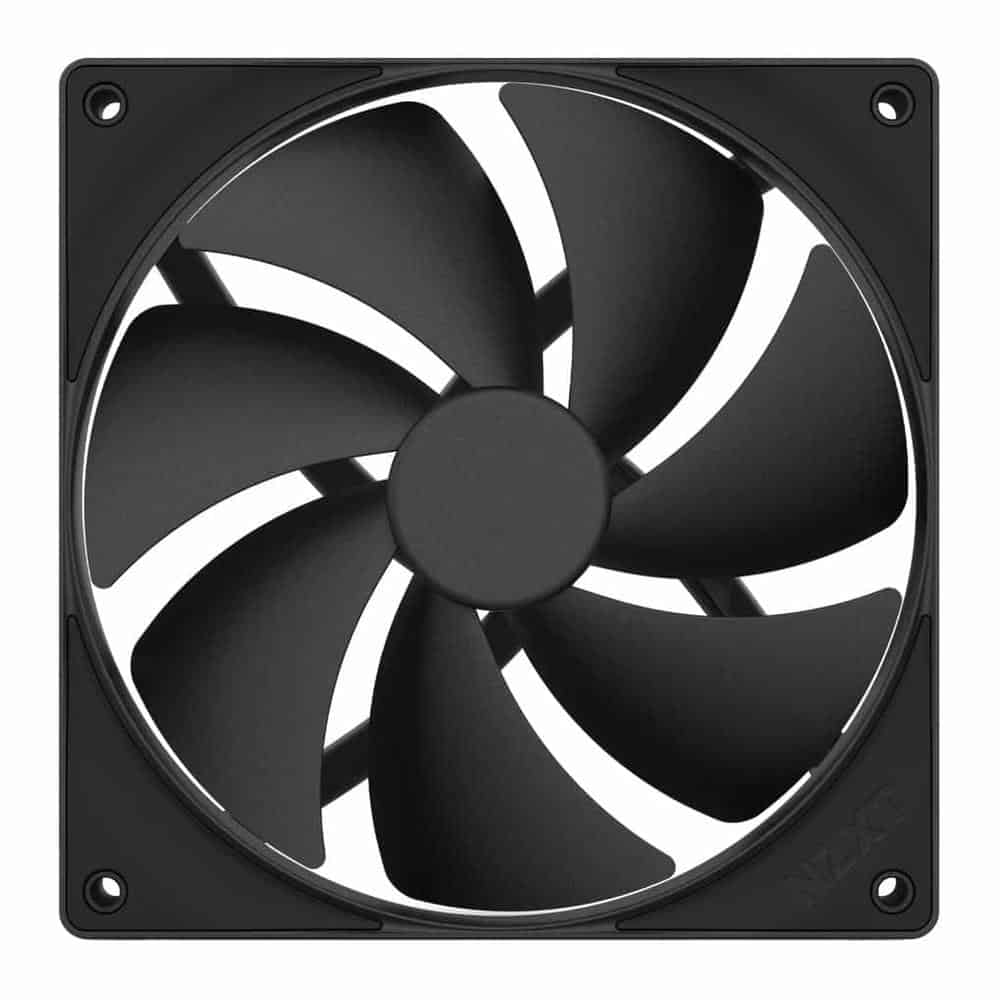 (image for) NZXT F140P V2 Black Static Pressure Single 140mm PWM Fan